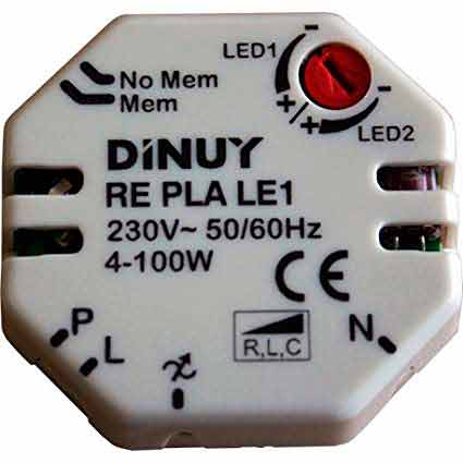 Regulador de bombillas LED Dinuy